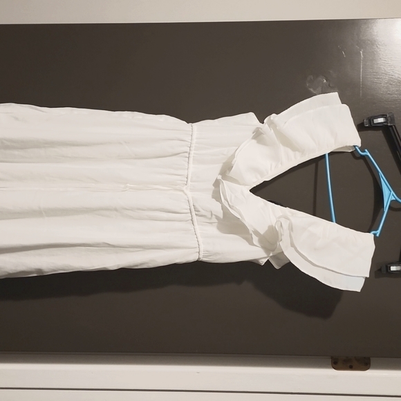 Do+Be Ruffelneck Jumpsuit Offwhite SzM NWT - Picture 2 of 6